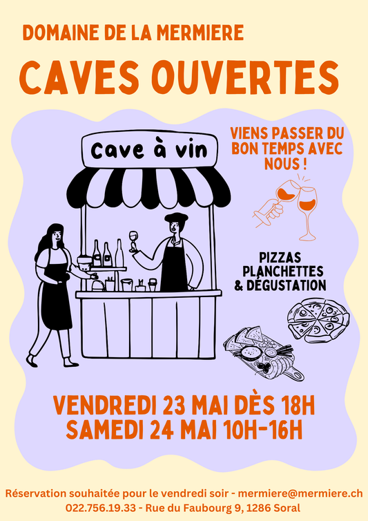 Caves ouvertes 23 - 24 mai 2025